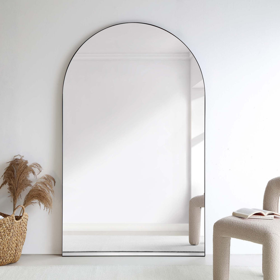 BESPOKE: Half Moon XL Mirror Black