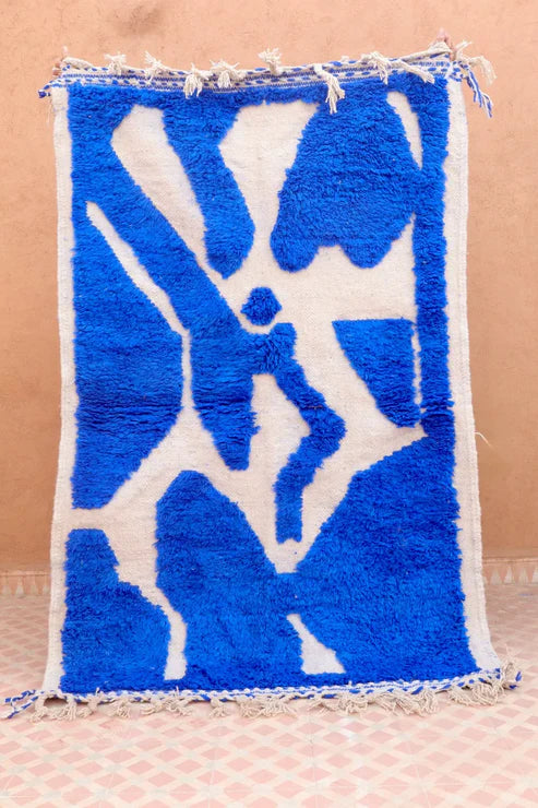 Nila | Handwoven Berber Rug | Beni Ourain Collection |( 182 x 120cm)